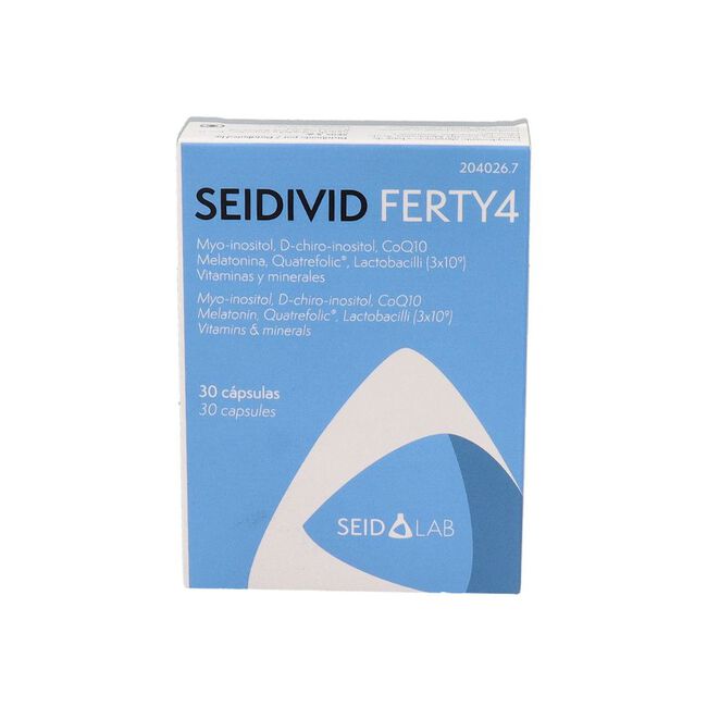 Seidivid Ferty4, 30 Cápsulas