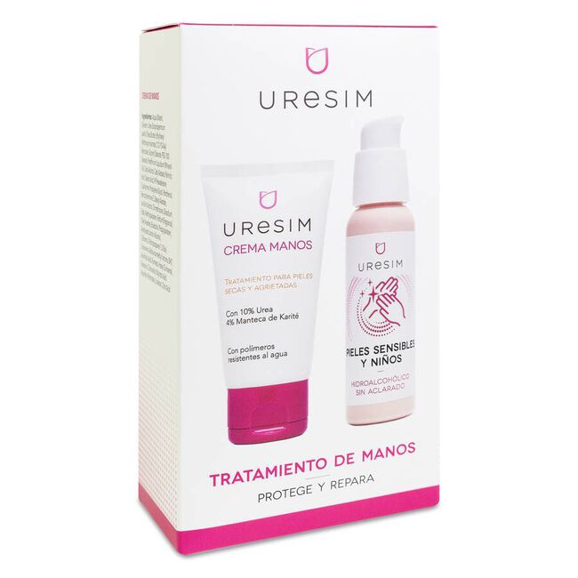 Pack Uresim Crema Manos + Gel Limpiador Manos, 50 ml + 30 ml