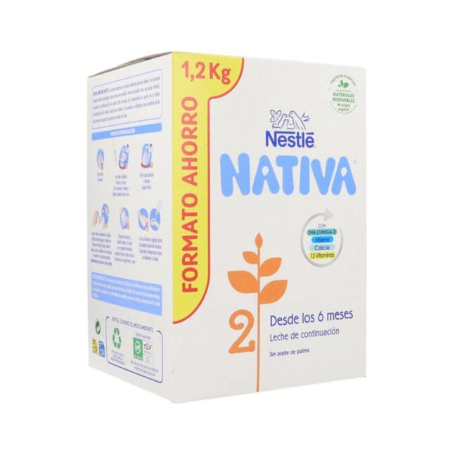 Nestlé Nativa 2 formato ahorro, 1,2 kg