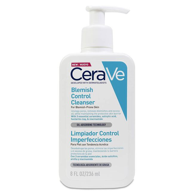 Cerave Limpiador Control Imperfecciones, 236 ml