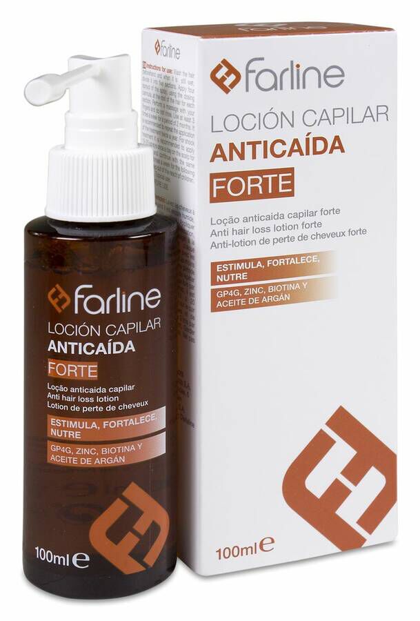Farline Loción Capilar Anticaída Forte, 100 ml