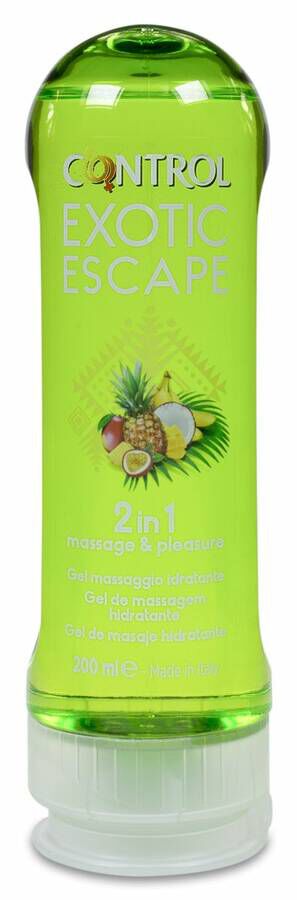 Control Massage & Pleasure Gel Exotic Escape, 200 ml
