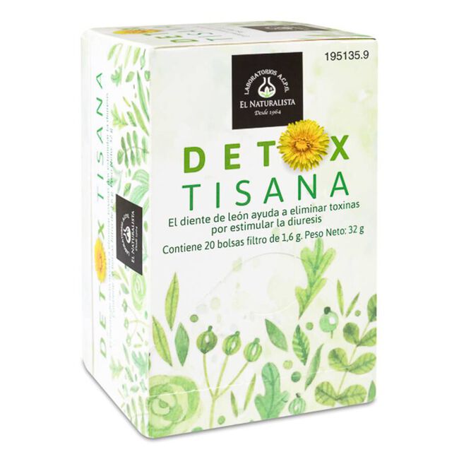 El Naturalista Detox Tisana, 20 Bolsas