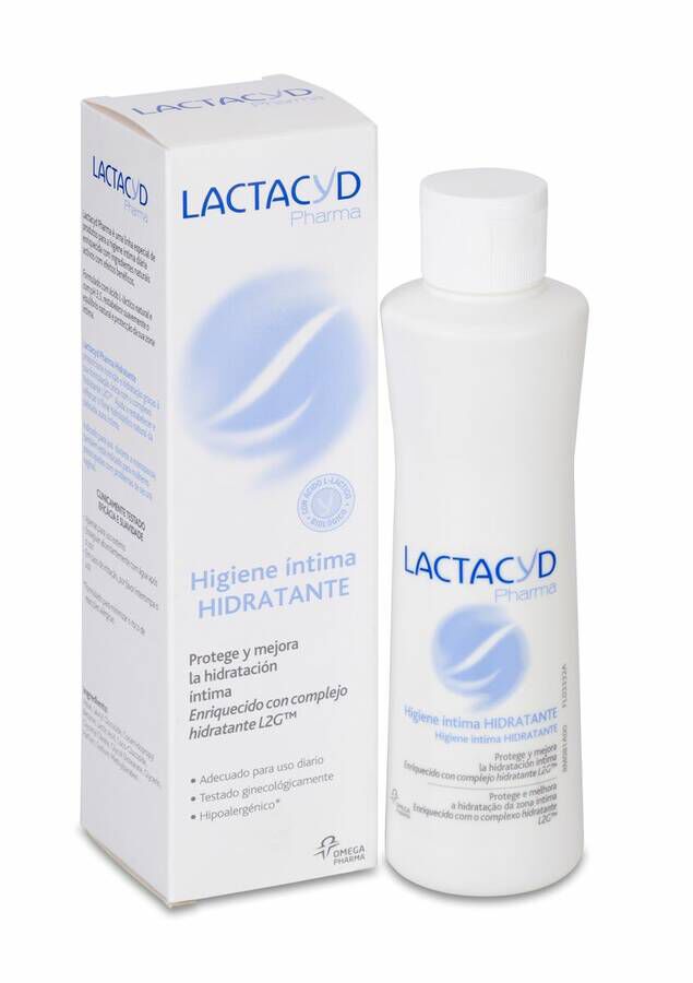 Lactacyd Higiene Íntima Hidratante, 250 ml