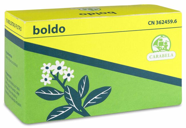 Carabela Boldo Infusi&oacute;n, 15 Uds