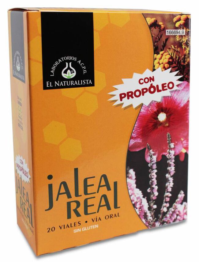 El Naturalista Jalea Real, 20 Viales