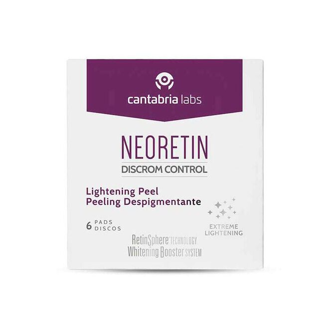 Neoretin Discrom Control Peeling Despigmentante, 6 Discos