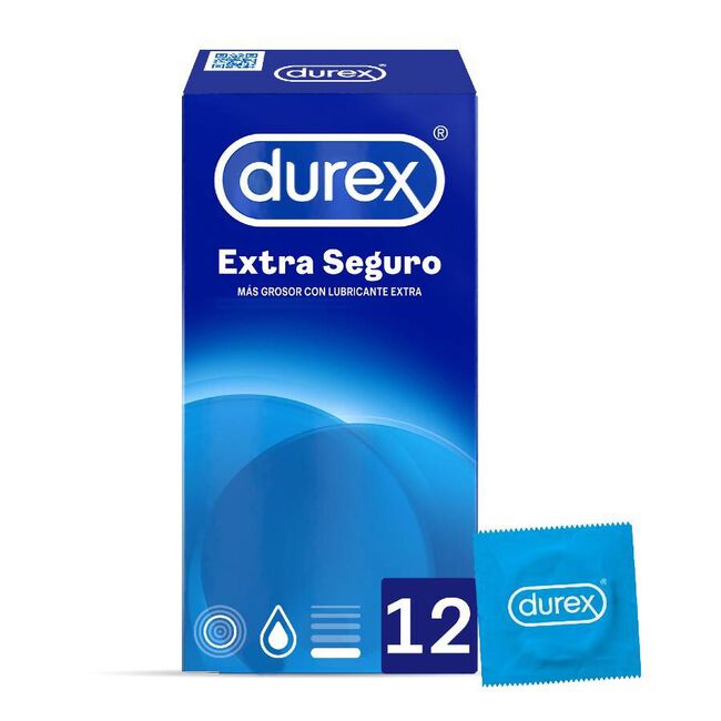 Durex Extra Seguro, 12 Uds