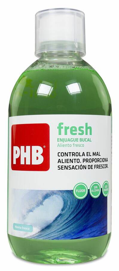 PHB Fresh Enjuage Bucal, 500 ml