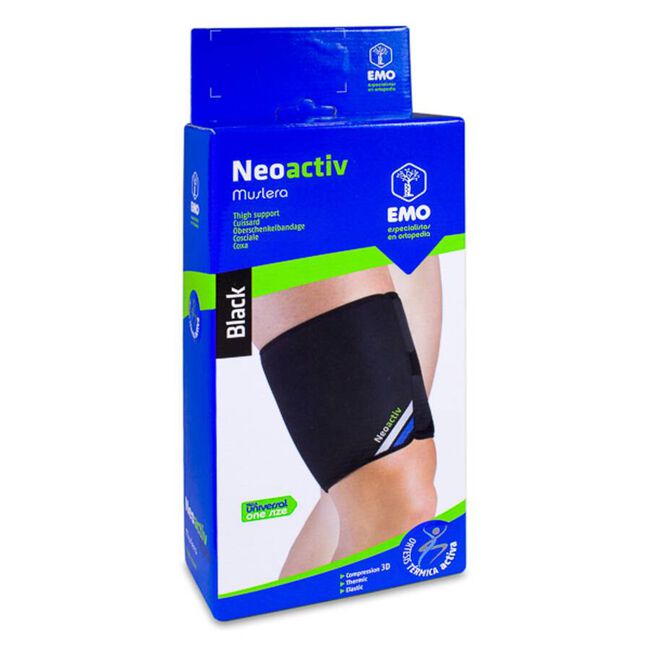 Emo Neoactiv Muslera Neopreno color Negro, 1 Ud