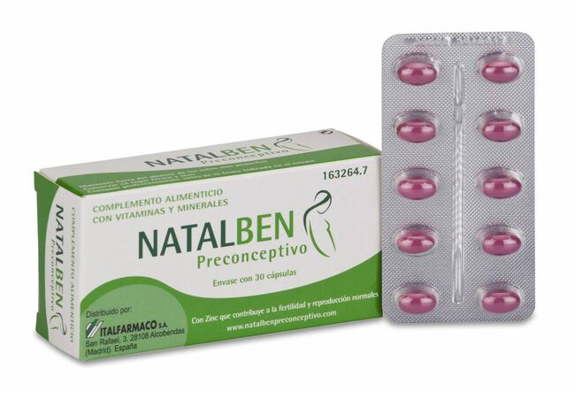 Natalben Preconceptivo, 30 Uds