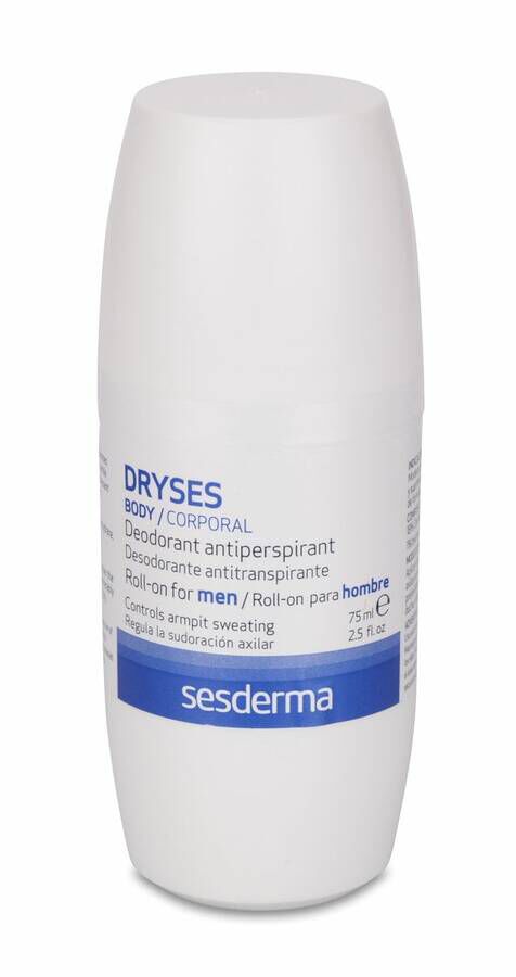 Sesderma Dryses Hombre Desodorante Antitranspirante, 75 ml