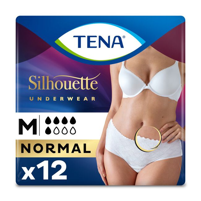 Tena Lady Pants Discreet Talla M, 12 Uds