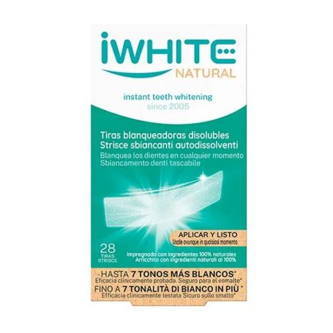 Iwhite Tiras Blanqueadoras Disolubles, 28 uds