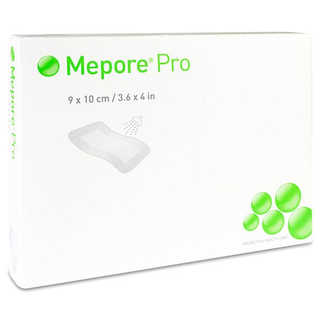 Mepore Pro 9 cm x 10 cm, 10 Apósitos