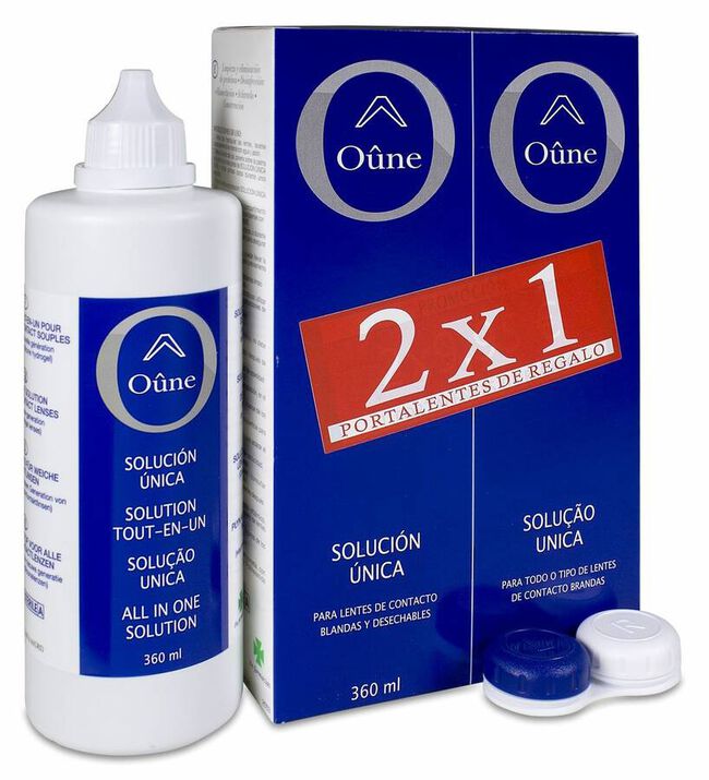 Pack Oune Solución Única, 2x360 ml