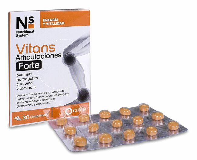 Ns Vitans Articulaciones Forte, 30 Comprimidos