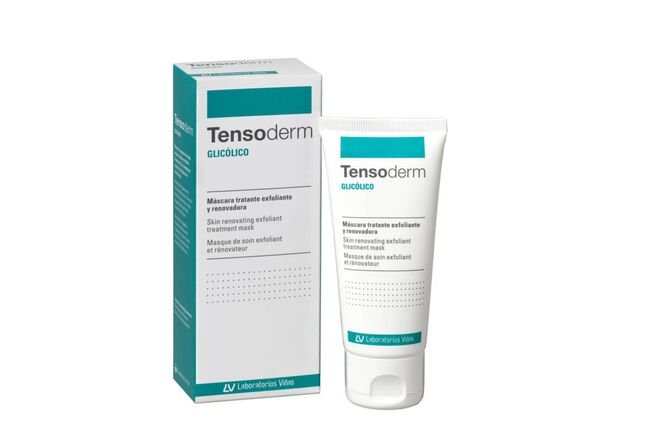 Tensoderm Glicólico Mascarilla Facial, 60 ml