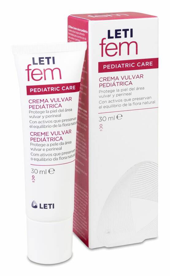 LETIfem Paediatric Crema Vulvar, 30 ml