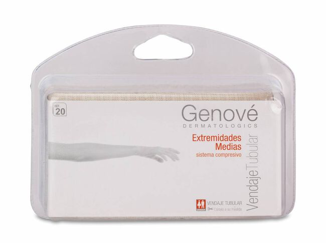 Genové Genocure Vendaje Tubular Compresivo Extremidades Medias, 1 Ud