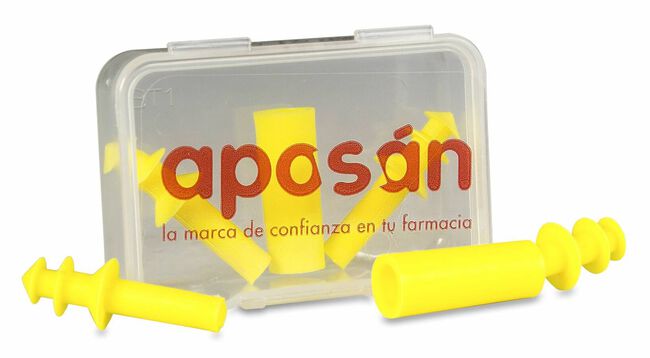 Aposán Tapones Silicona Inyectada Niños, 2 Uds