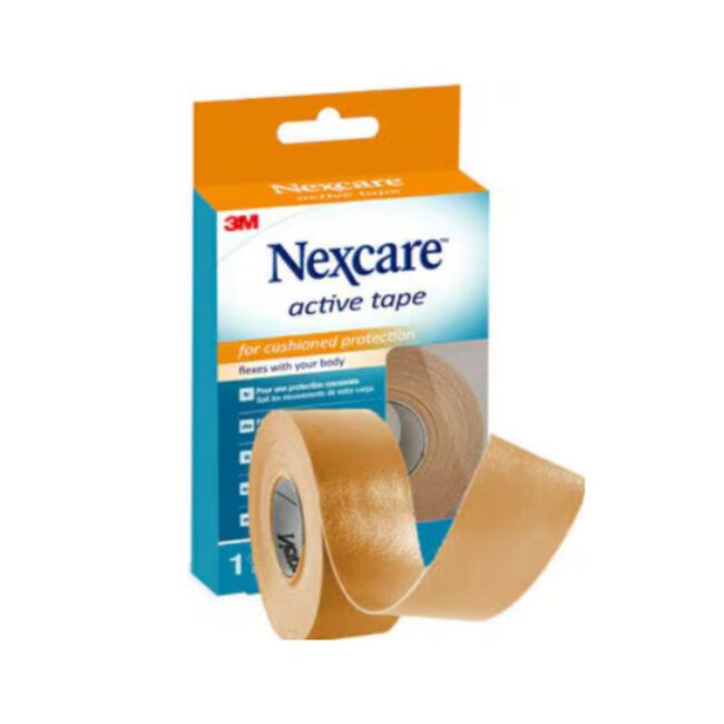 Nexcare Active Tape Antiampollas, 2,5cm x 4,5m, 1 ud