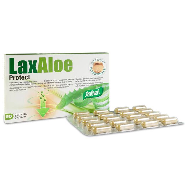 LaxAloe Protect, 60 Cápsulas