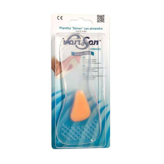 Varisan Plantilla Slimer con Almendra, 1 Par