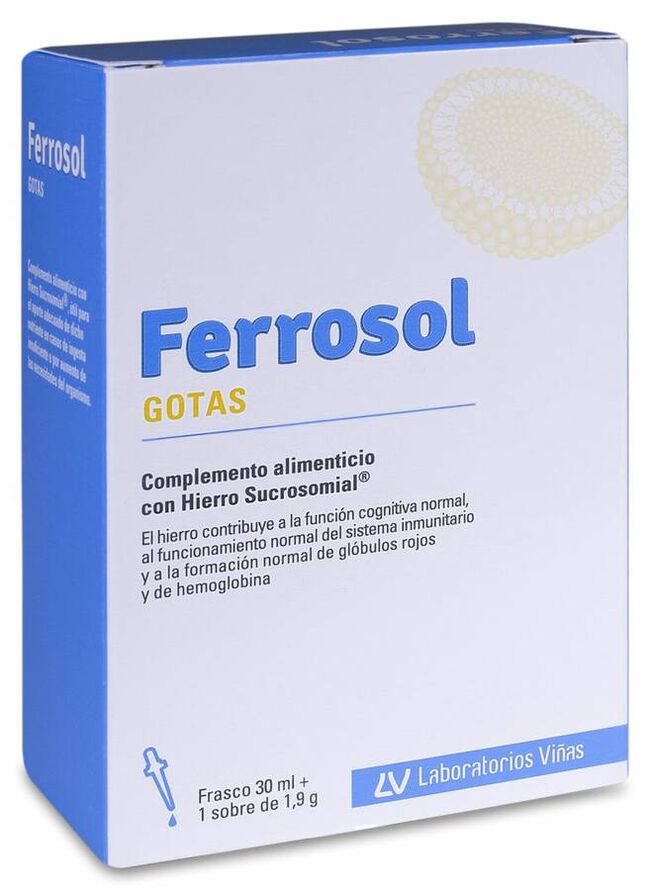 Ferrosol Gotas, 30 ml
