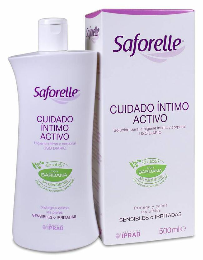 Saforelle Cuidado Íntimo Activo, 500 ml