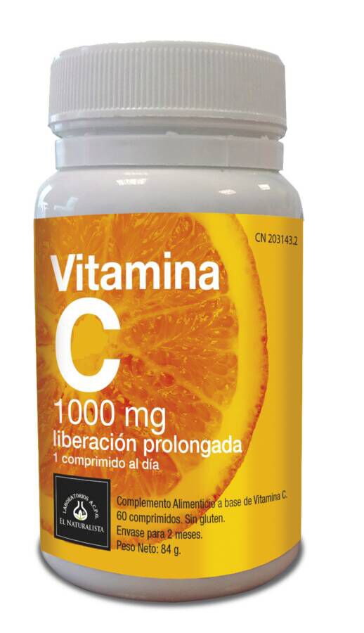 El Naturalista Vitamina C 1000 mg, 60 Comprimidos