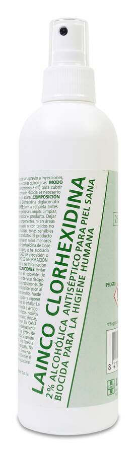 Lainco Clorhexidina Pulverizador 2 %, 250 ml