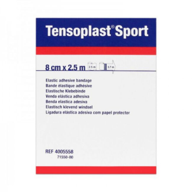 Tensoplast Sport 8 Cm x 2.5 M, 1 Unidad