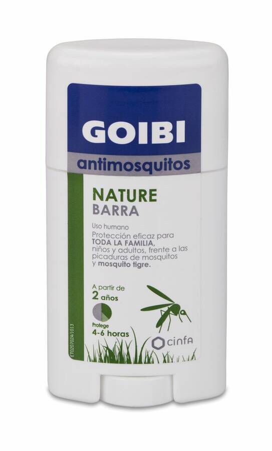 Goibi Antimosquitos Nature Barra Repelente, 50 ml
