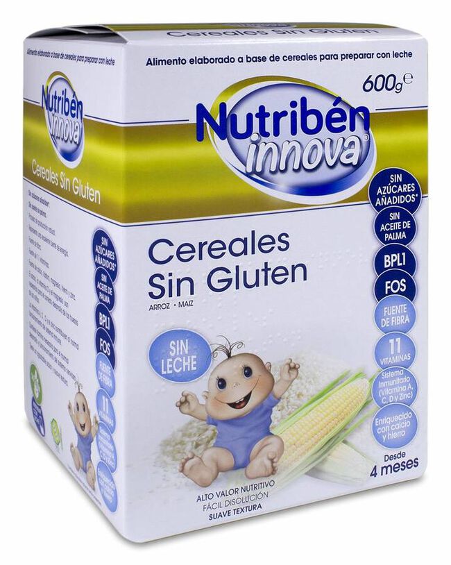 Nutriben cereales sin gluten 600 gr