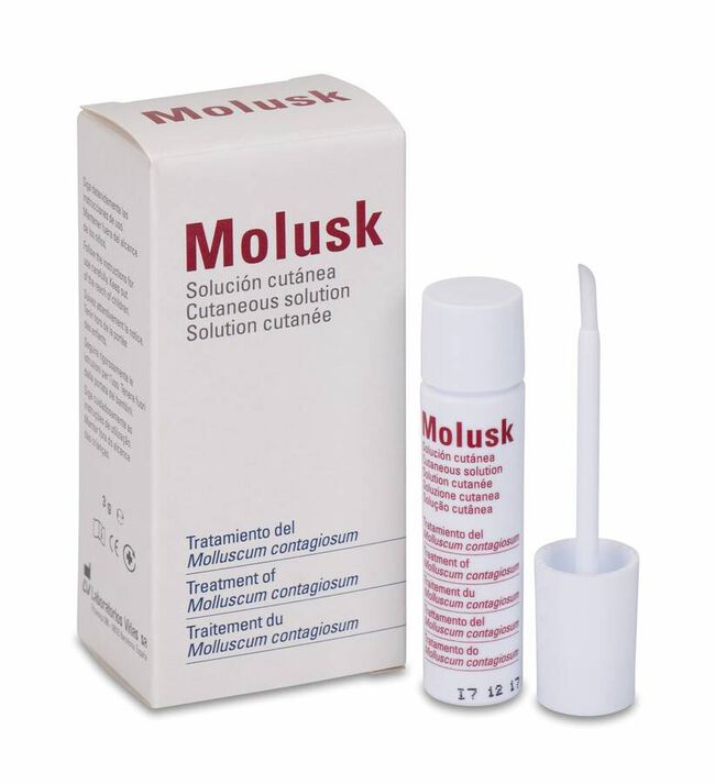 Molusk Solución Cutánea, 3 g