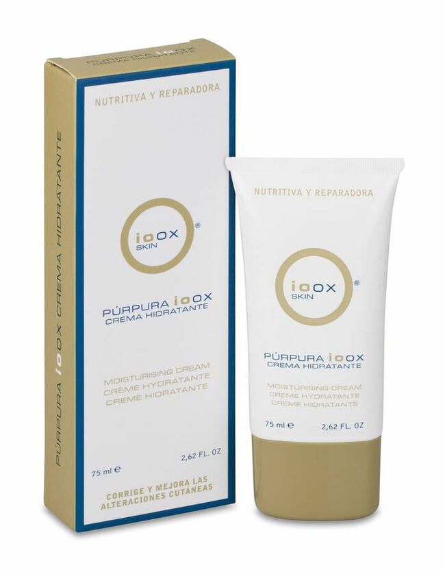 Ioox Púrpura Crema Hidratante, 75 ml