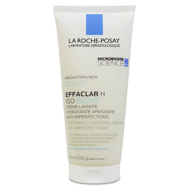 La Roche-Posay Effaclar H Mousse Purificante Dermo-Calmante, 200 ml