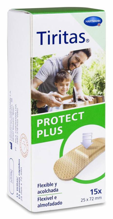 Tiritas Protect Plus, 15 Uds