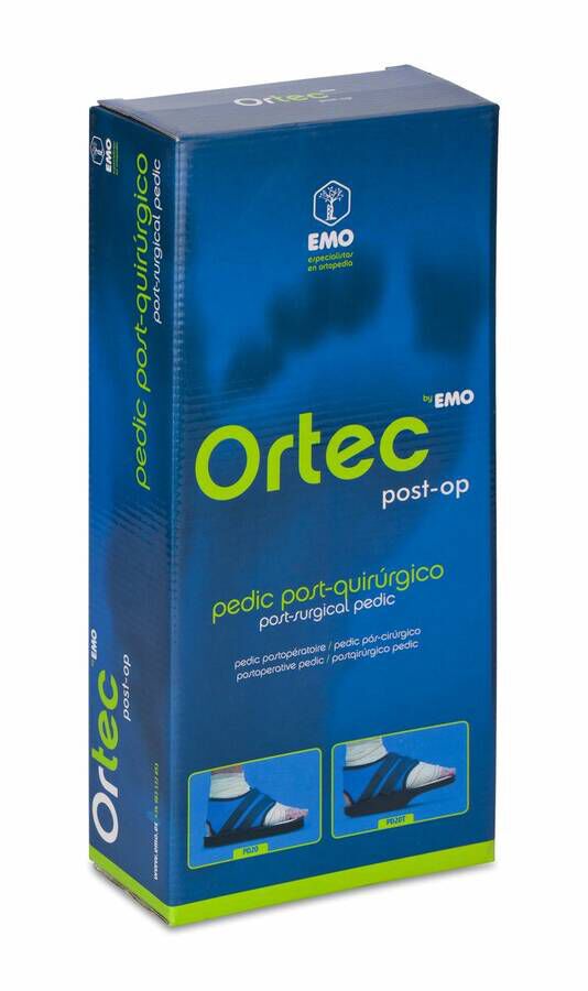 Emo Calzado Postoperación Velcro Talla L, 1 Ud