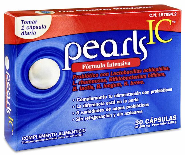 Pearls IC Fórmula Intensiva, 30 Cápsulas