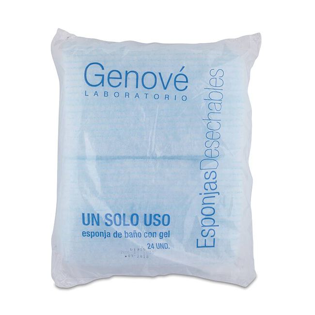 Genocure Esponja Desechable de Un Solo Uso, 1 Ud
