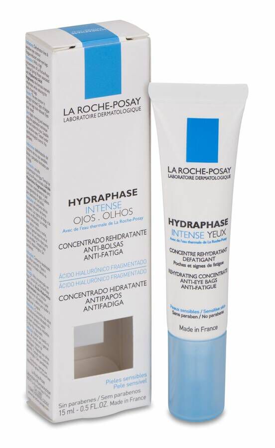 La Roche-Posay Hydraphase Yeux Eyes Antibolsas, 15 ml
