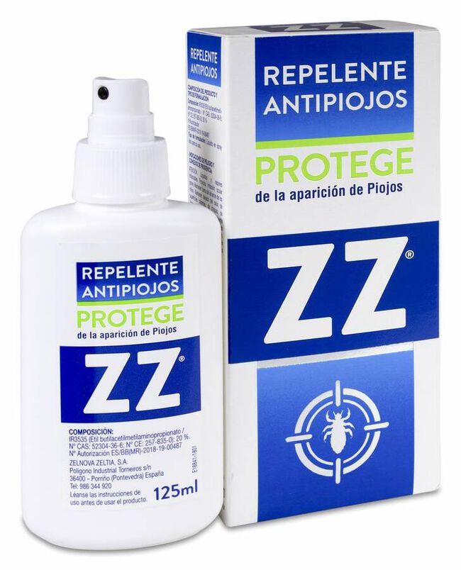 ZZ Repelente Antipiojos, 125 ml