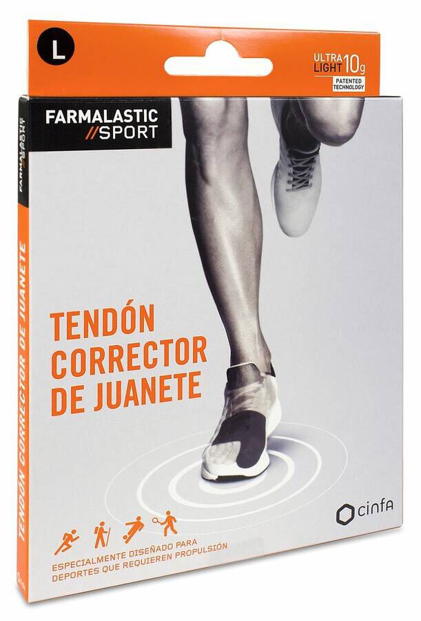 imagen de Farmalastic Sport Tend&oacute;n Corrector de Juanete Talla L, 1 Ud