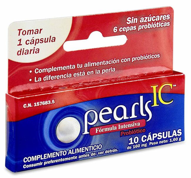 Pearls IC Fórmula Intensiva, 10 Cápsulas