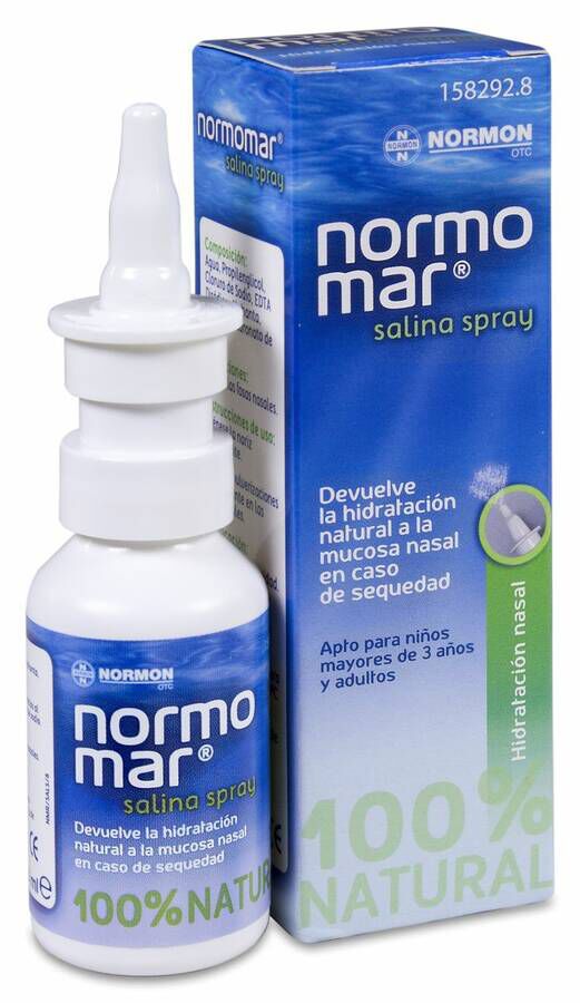 Normomar Salina Spray Hidratante Nasal, 30 ml
