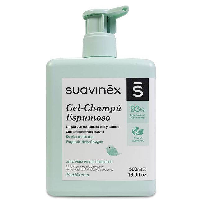 Suavinex Gel-Champú Espumoso, 500ml