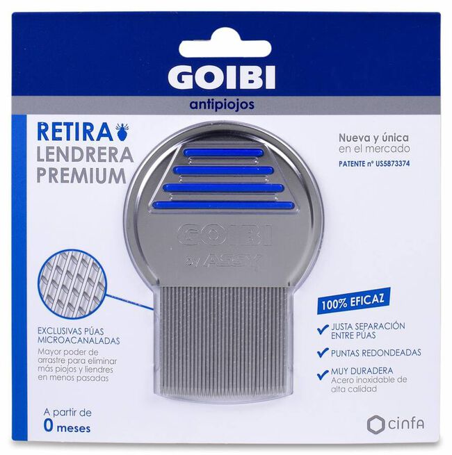 Goibi Antipiojos Lendrera Premium, 1 Ud