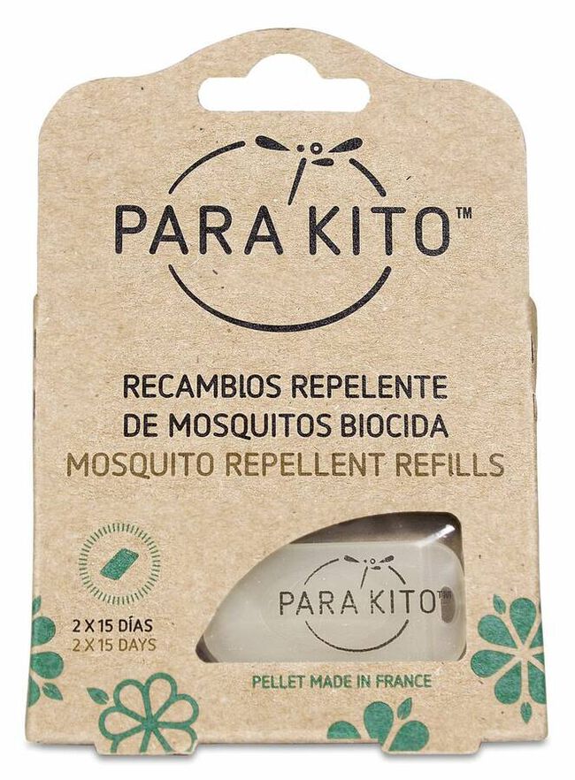 Para Kito Pastilla Recambio Repelente Mosquitos, 2 Uds